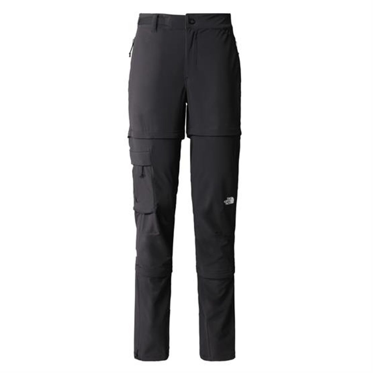 The North Face Womens Paramount II Convertible Slim Pant, Black