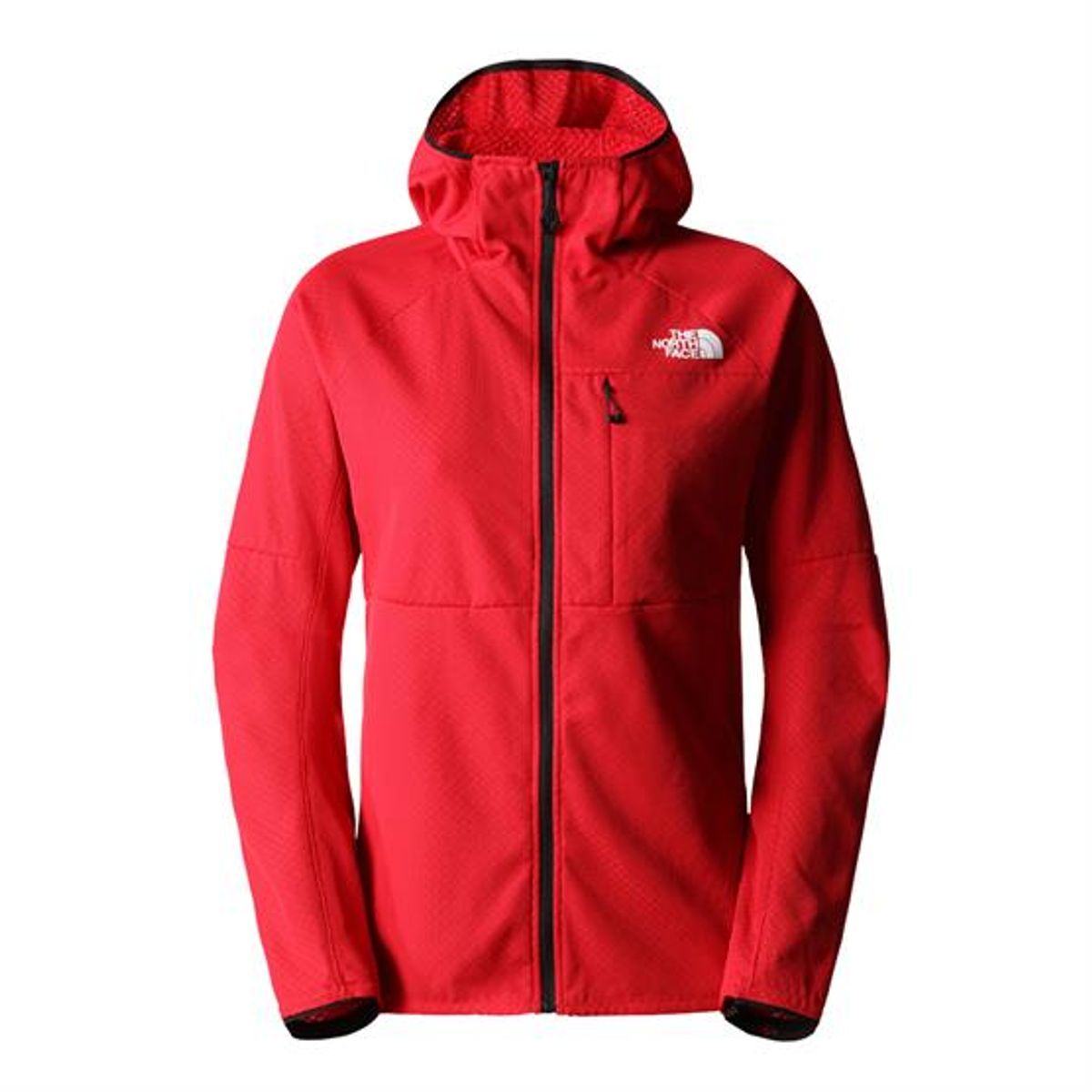 The North Face Womens Summit Futurefleece FZ Hoodie, Red