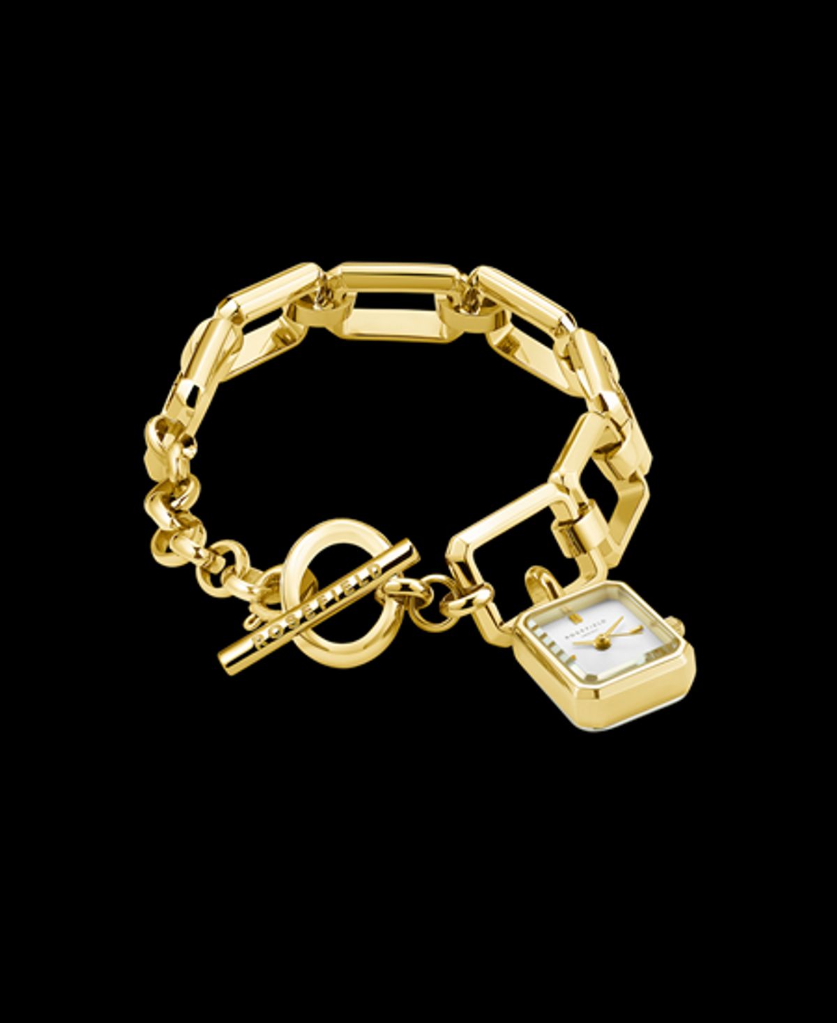 The Octagon Charms Chain Dameur Fra Rosefield SWGSG-O52