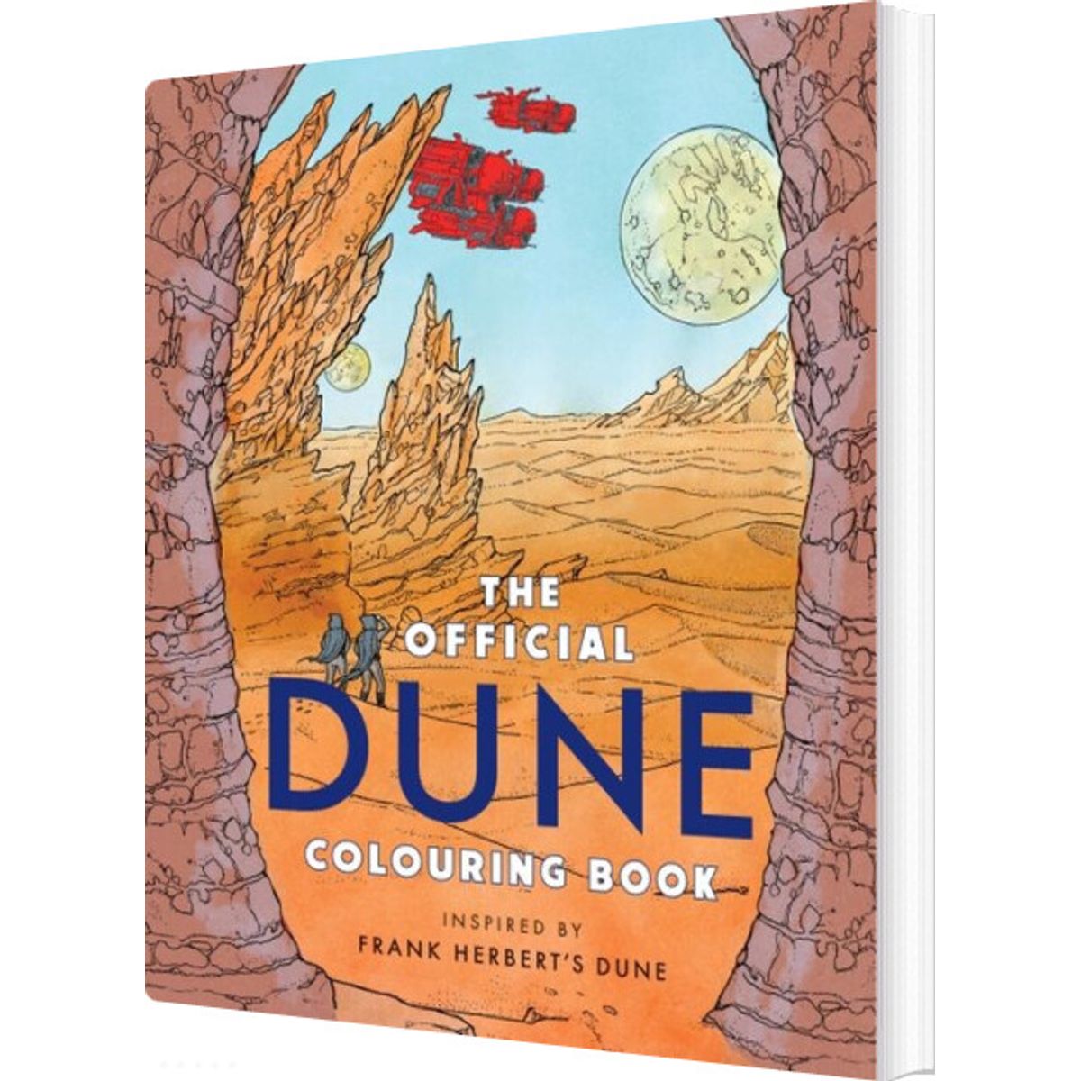 The Official Dune Colouring Book - Frank Herbert - English Book