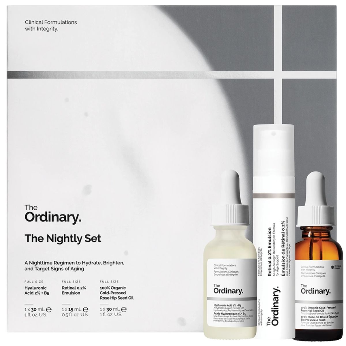 The Ordinary The Nightly Gift Set (Limited Edition)