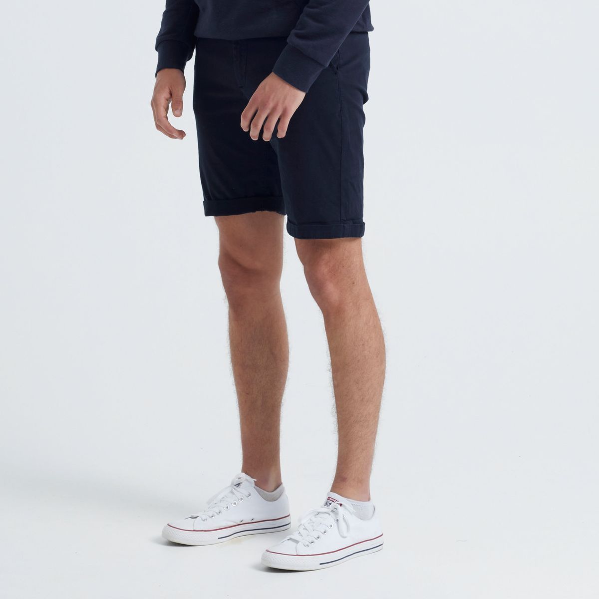 The Organic Chino Shorts - Navy Blazer - M