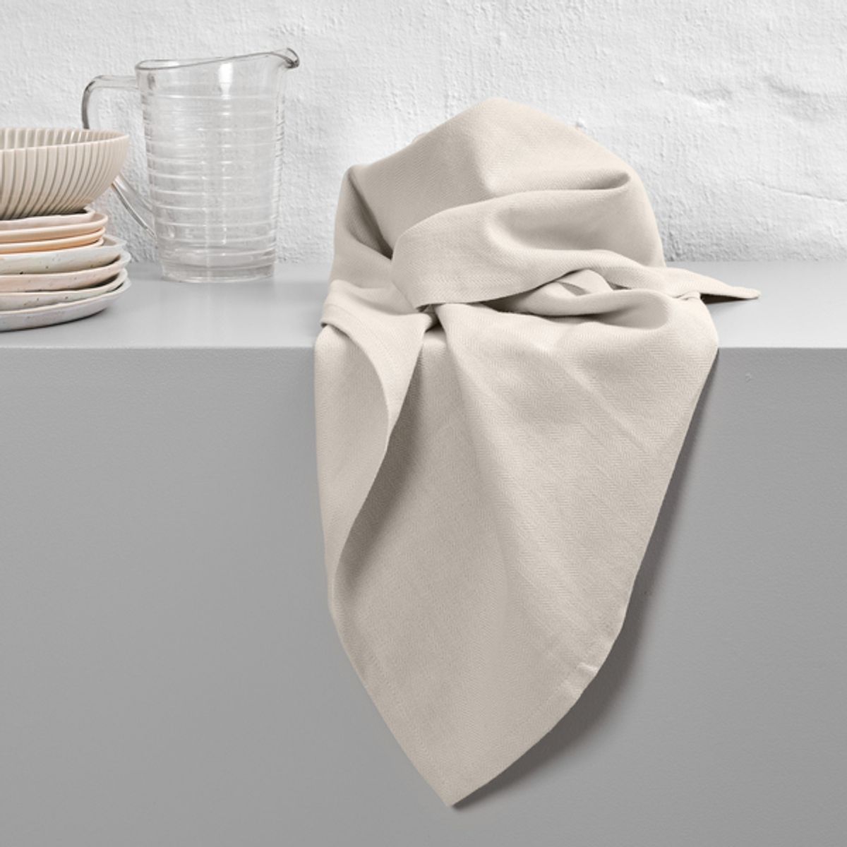 The Organic Company - Kitchen Towel - Viskestykke Stone