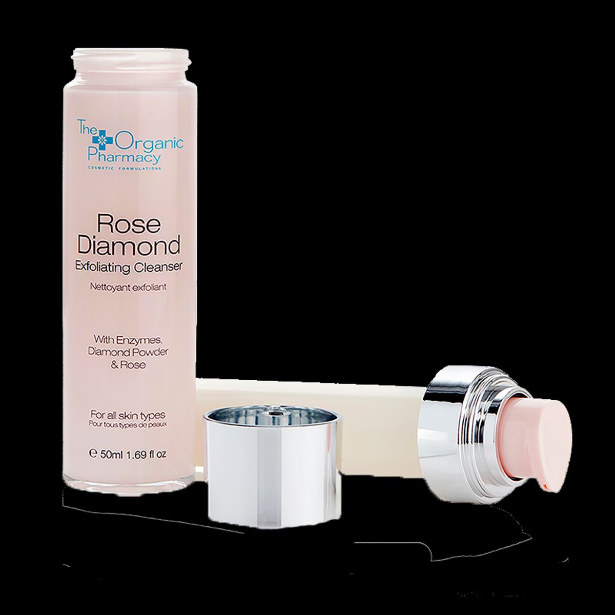 The Organic Pharmacy Rose Diamond Exfoliating Cleanser Refill (50 ml)