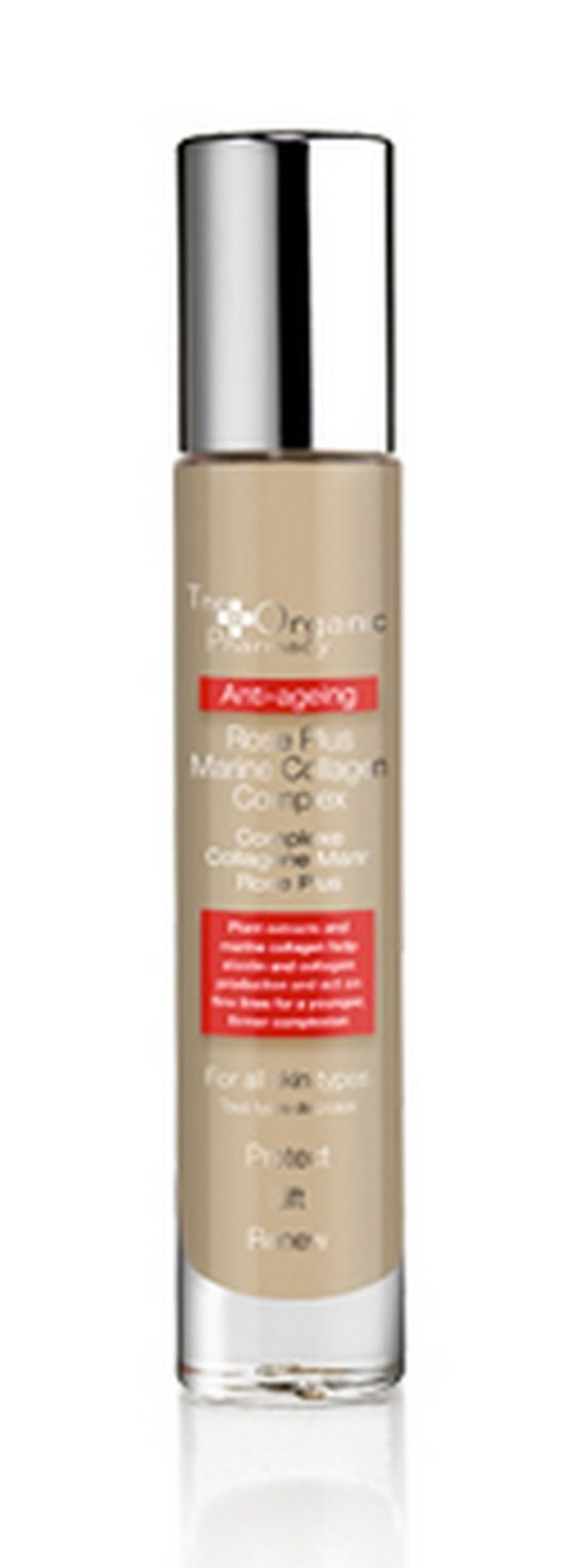 The Organic Pharmacy Rose Plus Marine Collagen Complex, 35ml.