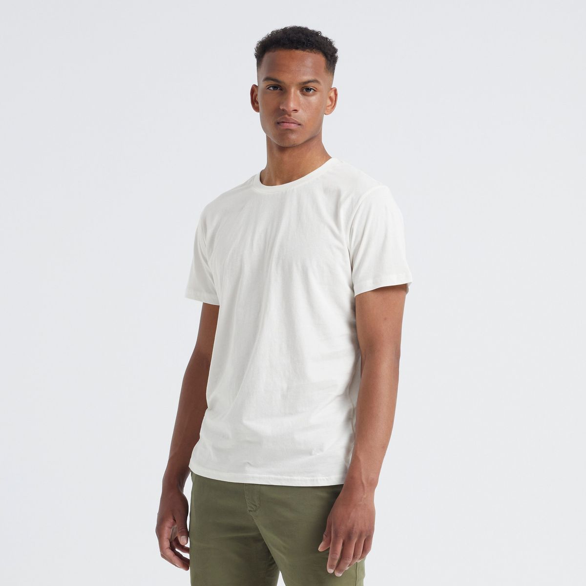 The Organic Tee - Marshmallow - L