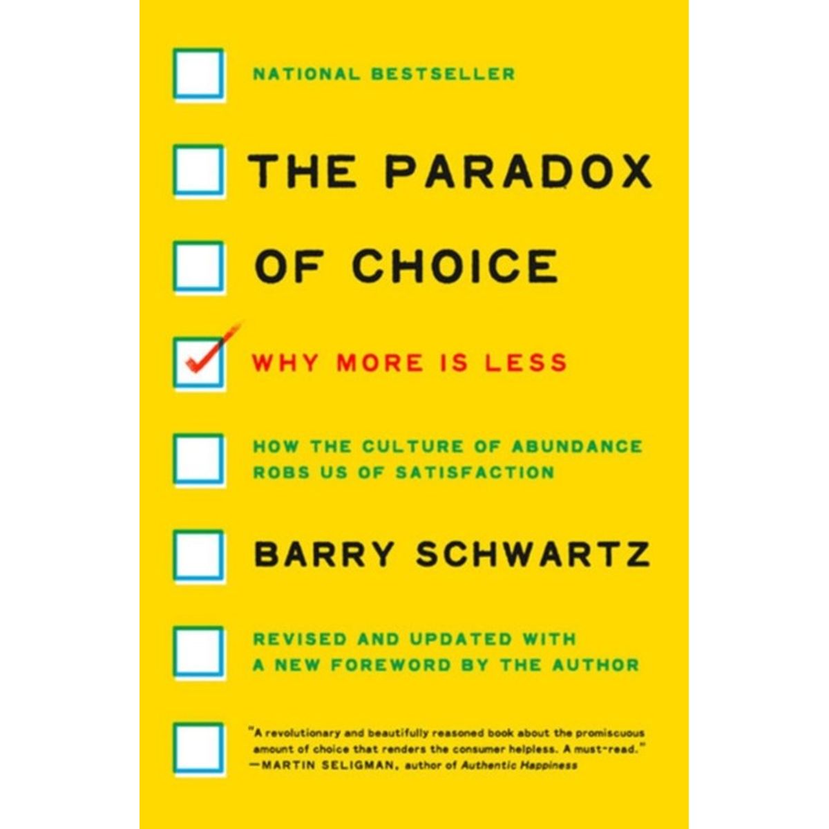 The Paradox of Choice