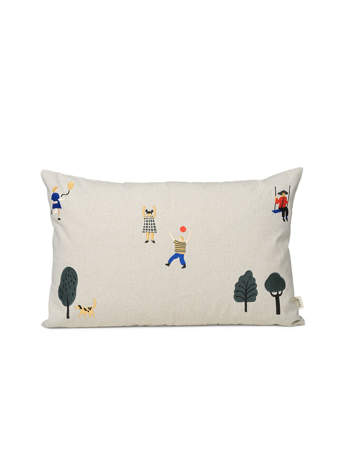 The Park Cushion fra Ferm Living (Natural)