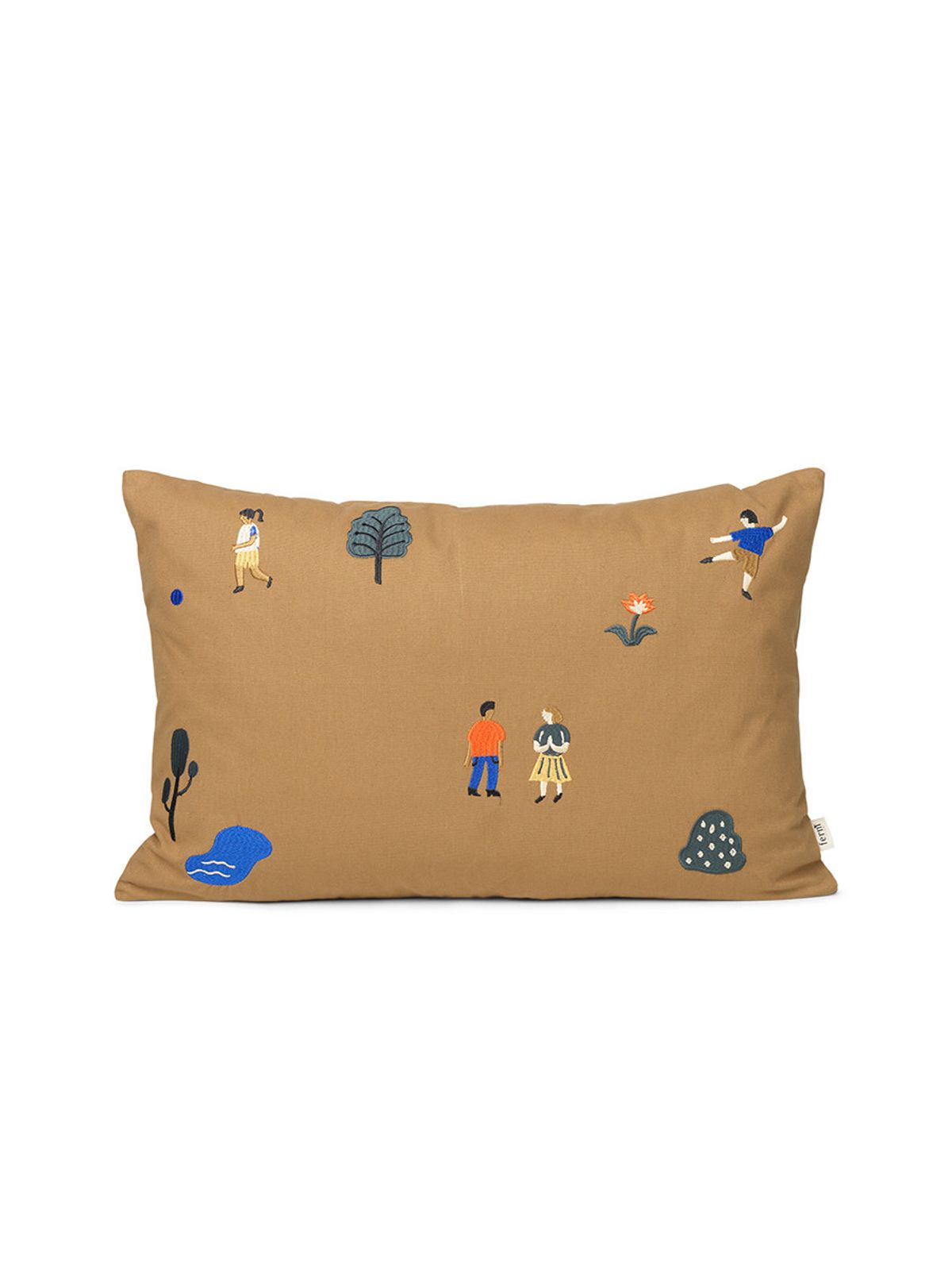 The Park Cushion fra Ferm Living (Sugar Kelp)