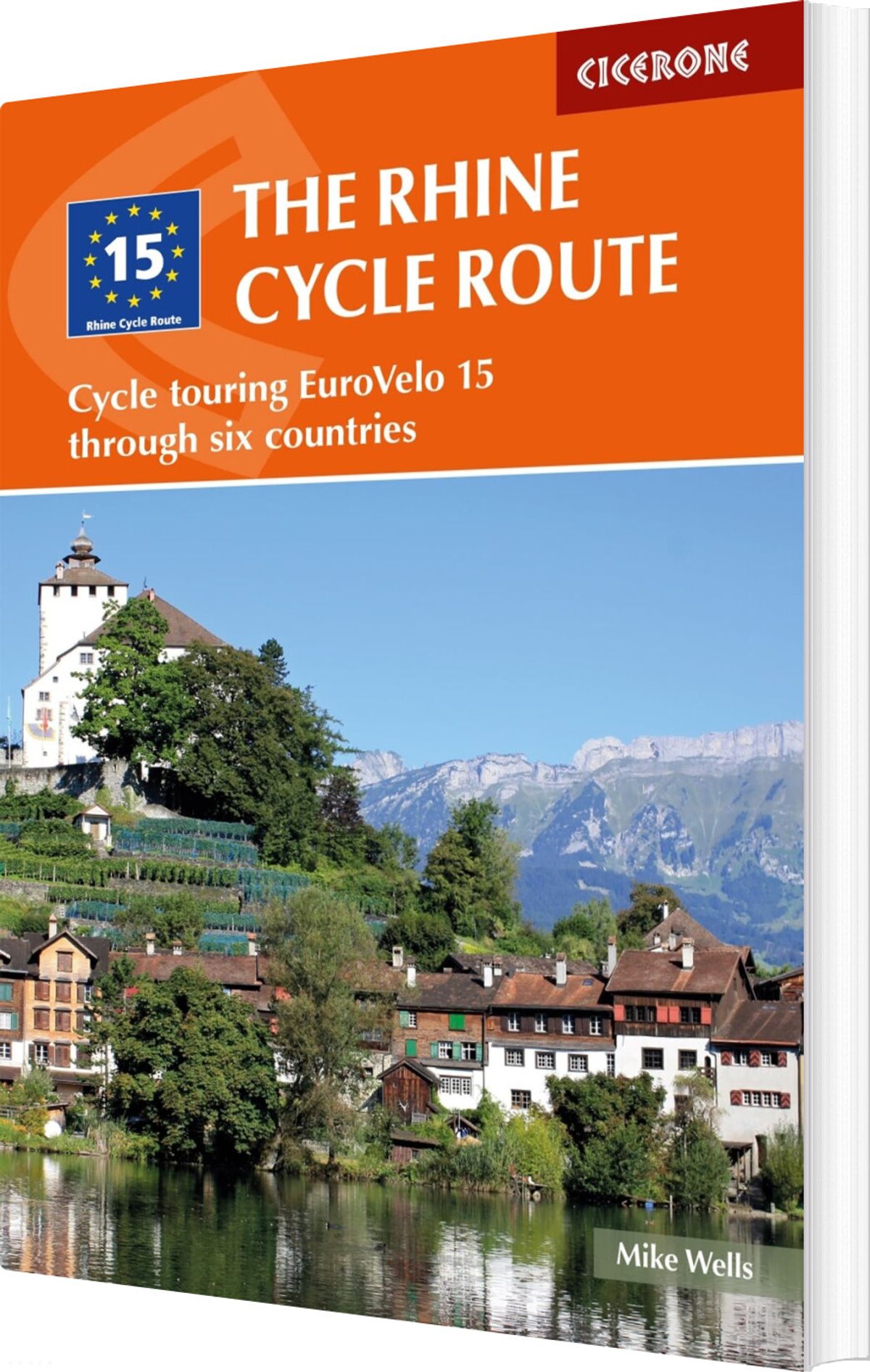 The Rhine Cycle Route - English book