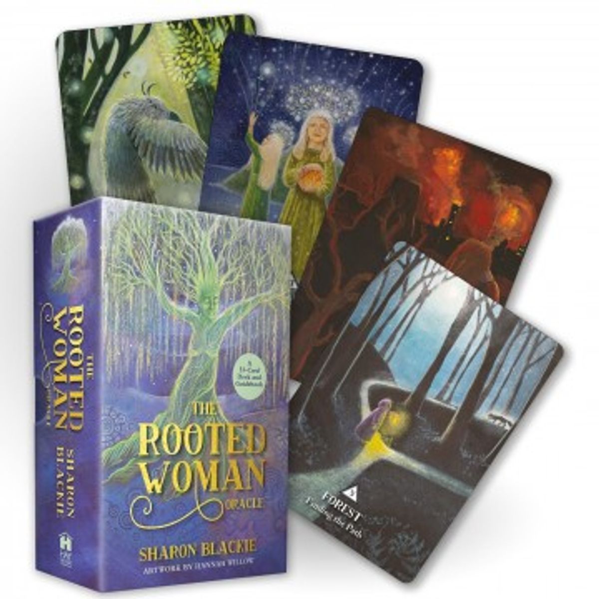 The rooted woman - Sharon Blackie - Alle Engle kort & Visdomskort - GodKarmaShop