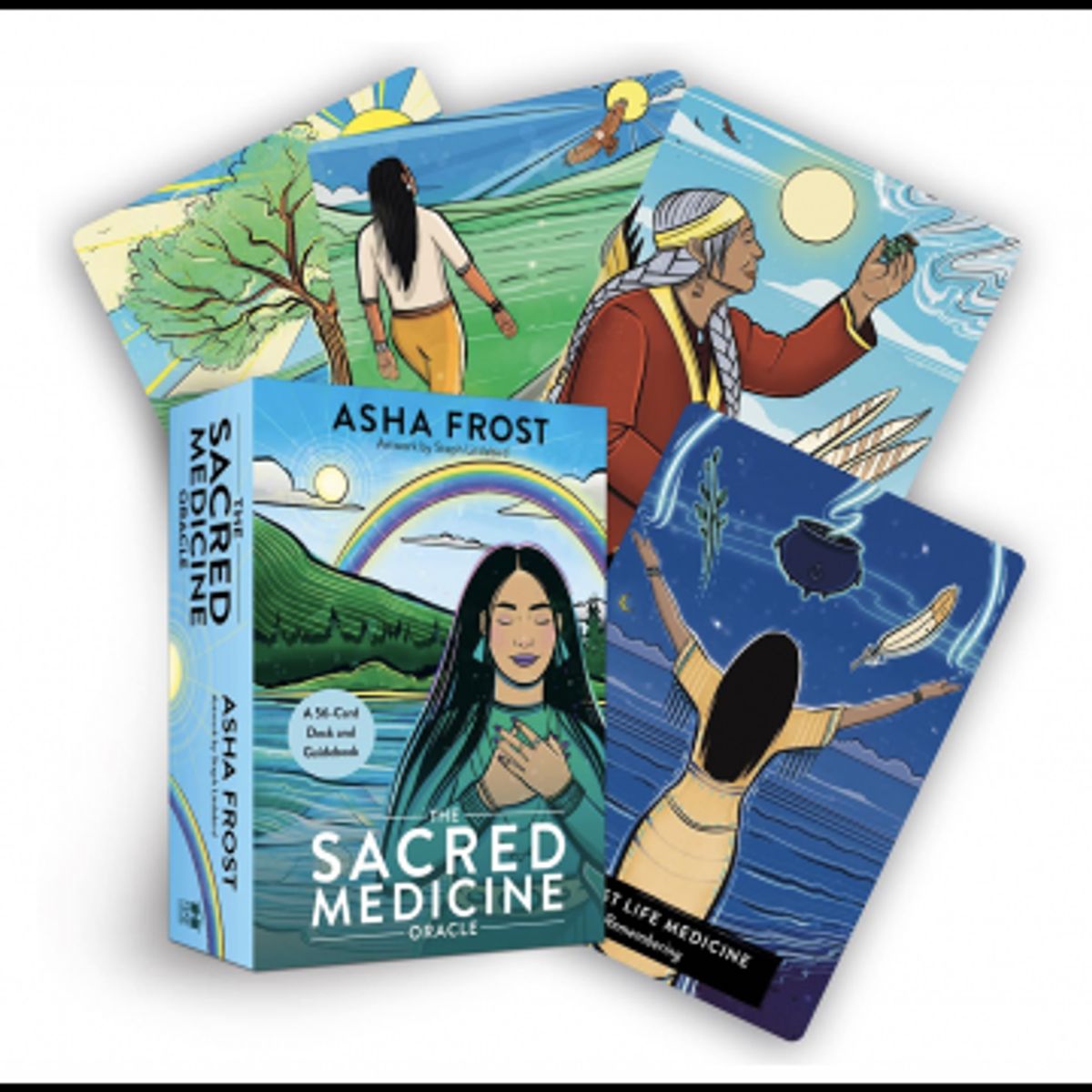 The Sacred Medicine Oracle - Orakelkort og Englekort på engelsk - GodKarmaShop