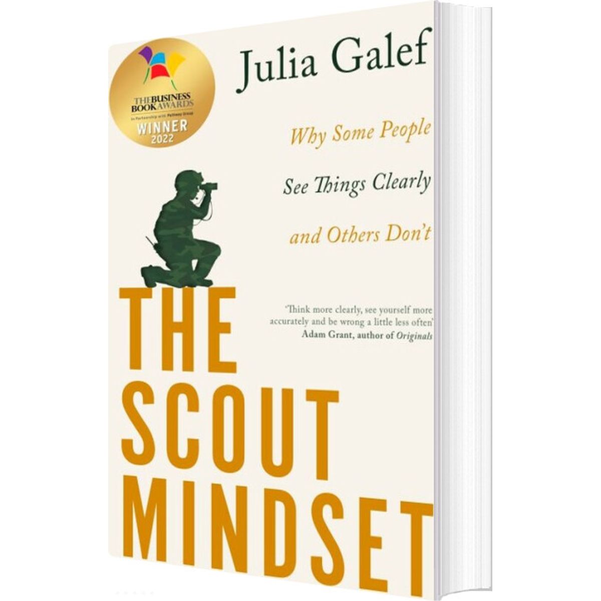 The Scout Mindset - Julia Galef - English Book