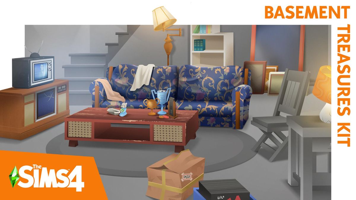 The Sims 4 - Basement Treasures Kit DLC Origin - EZGame.dk