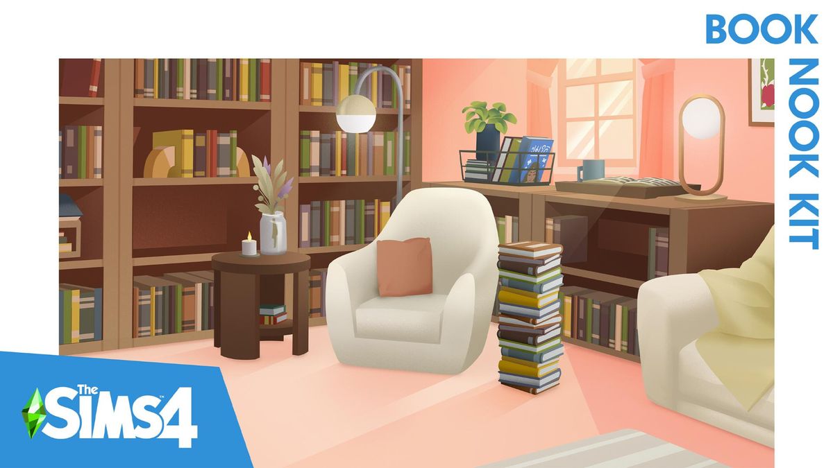 The Sims 4 - Book Nook Kit DLC Origin - EZGame.dk