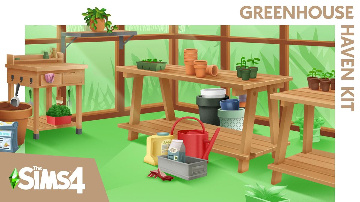 The Sims 4 - Greenhouse Haven Kit DLC Origin - EZGame.dk