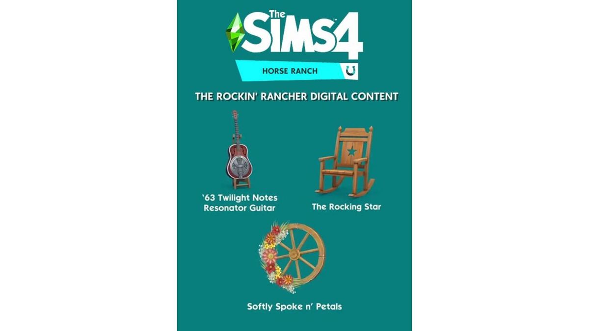 The Sims 4 - Horse Ranch - Rockin' Rancher DLC Origin - EZGame.dk