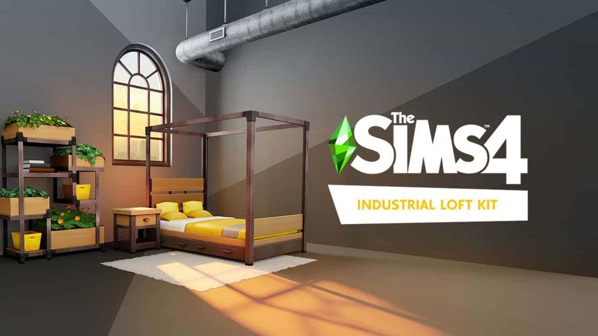 The Sims 4 - Industrial Loft Kit DLC Origin - EZGame.dk