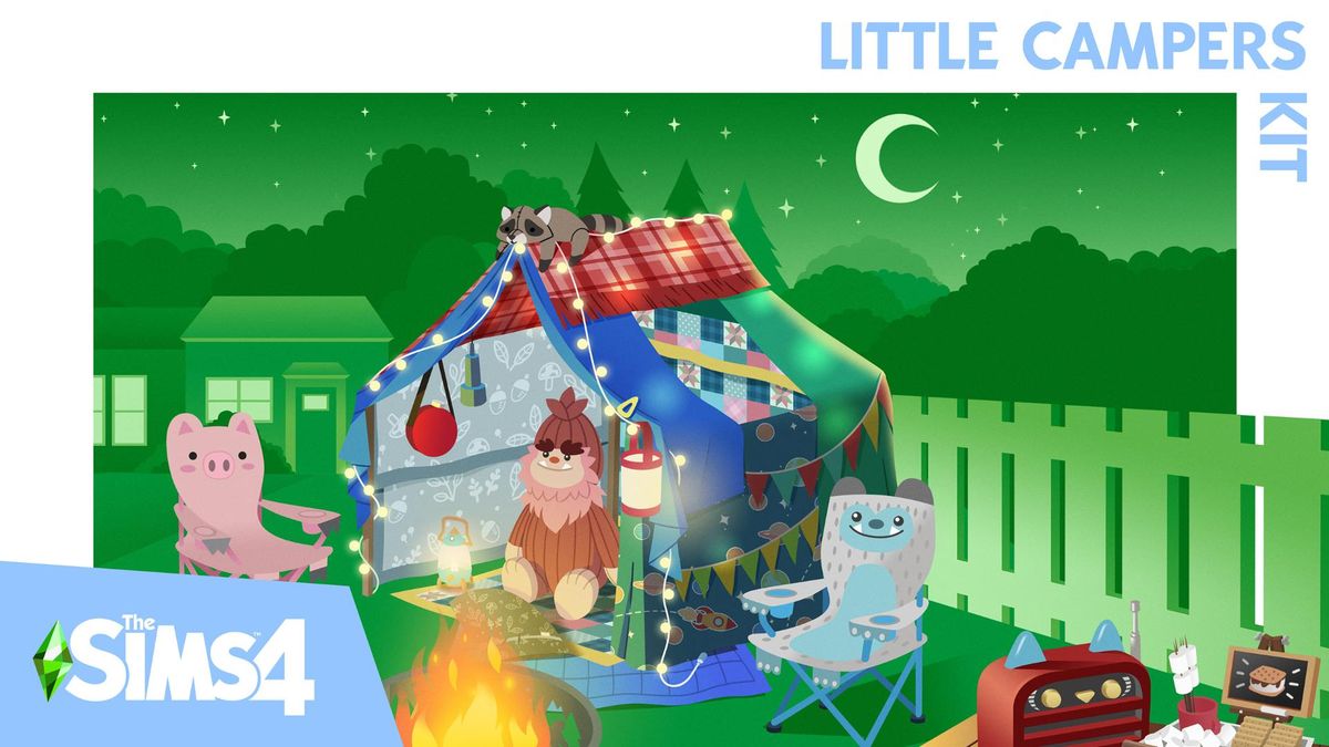 The Sims 4 - Little Campers Kit DLC Origin - EZGame.dk