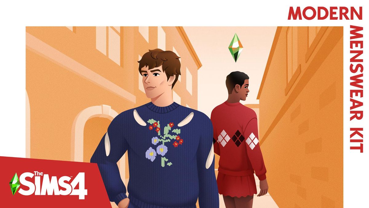 The Sims 4 - Modern Menswear Kit DLC Origin - EZGame.dk