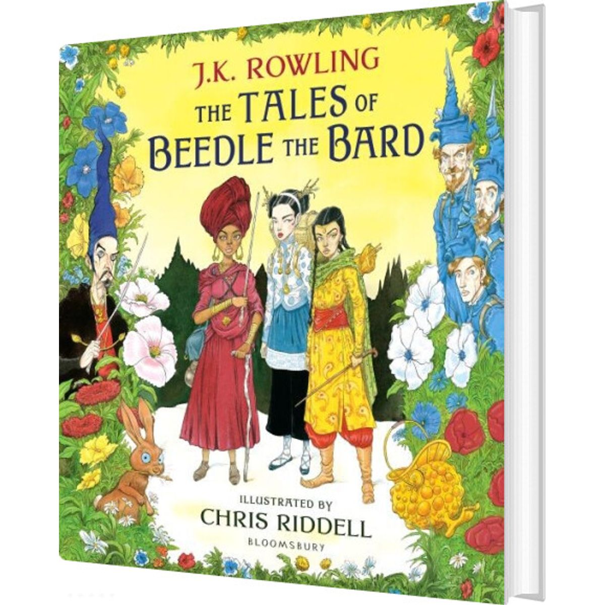 The Tales Of Beedle The Bard - Illustrated Edition - J. K. Rowling - English Book