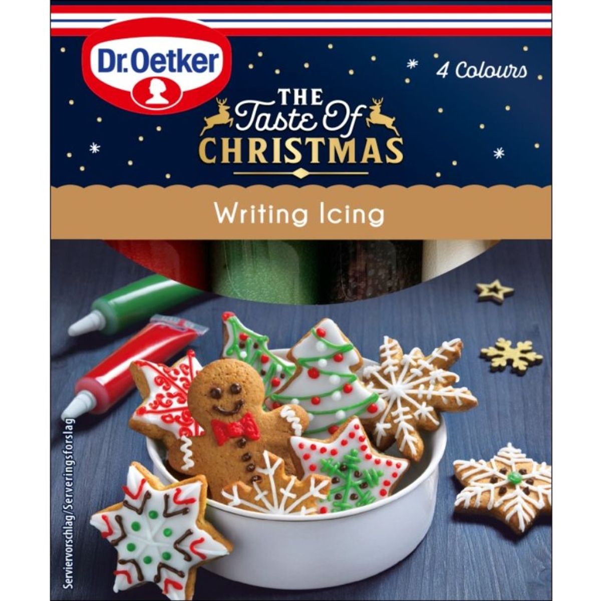 The Taste of Christmas - Writing Icing 76 g - Dr. Oetker