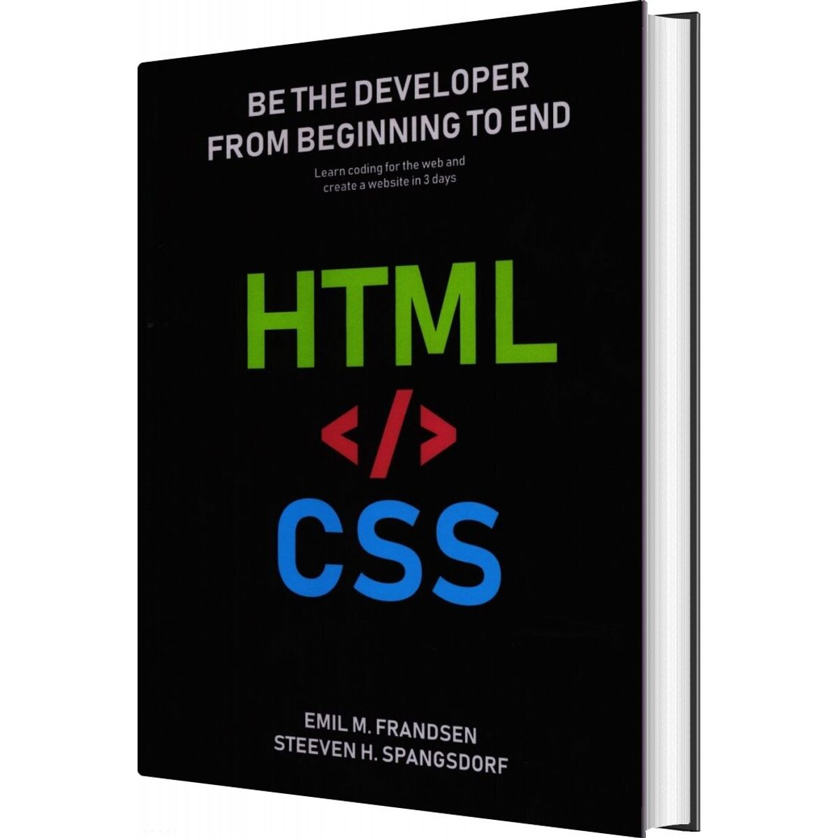 The Website In Html And Css - Emil M Frandsen - English Book