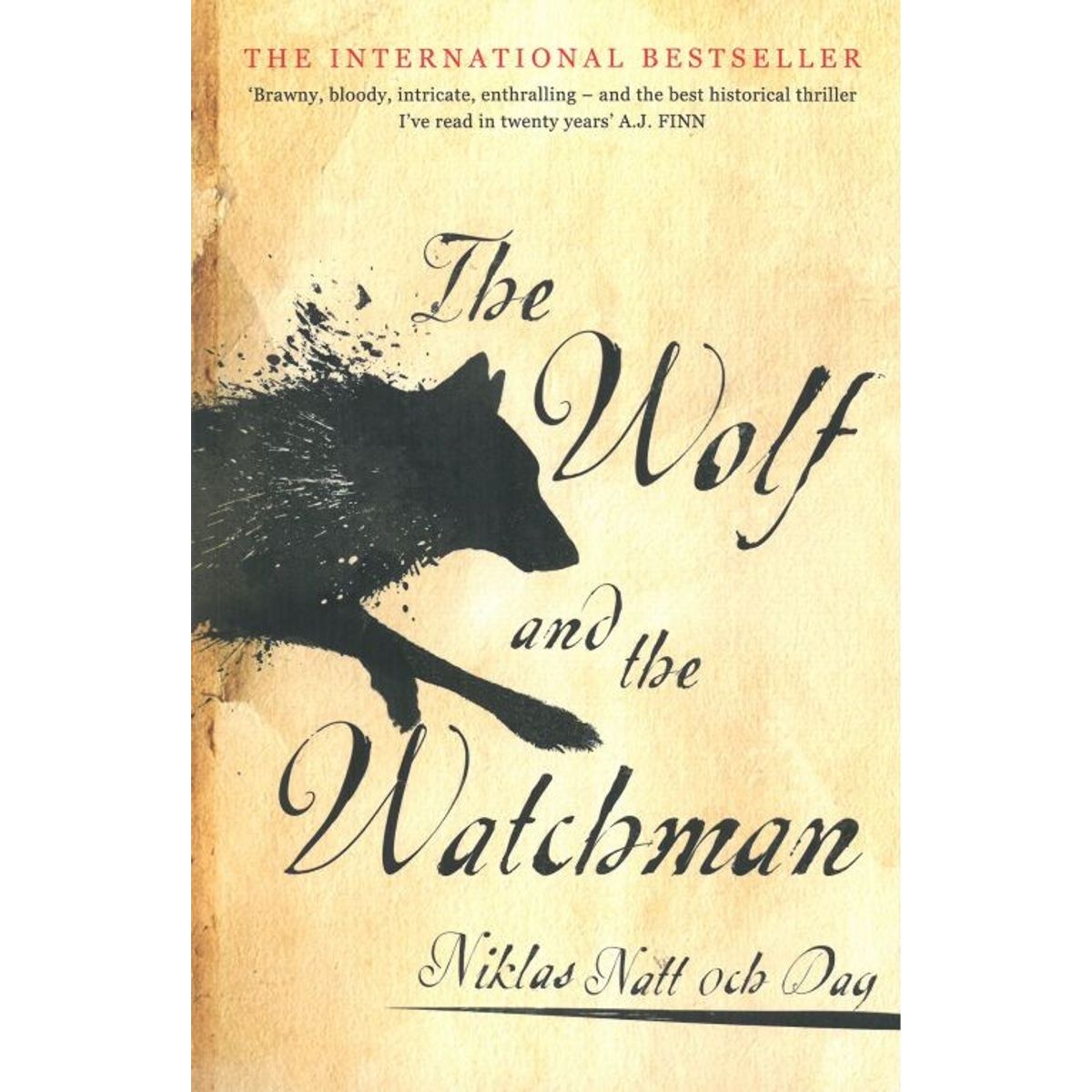 The Wolf And The Watchman - Niklas Natt Och Dag - English Book