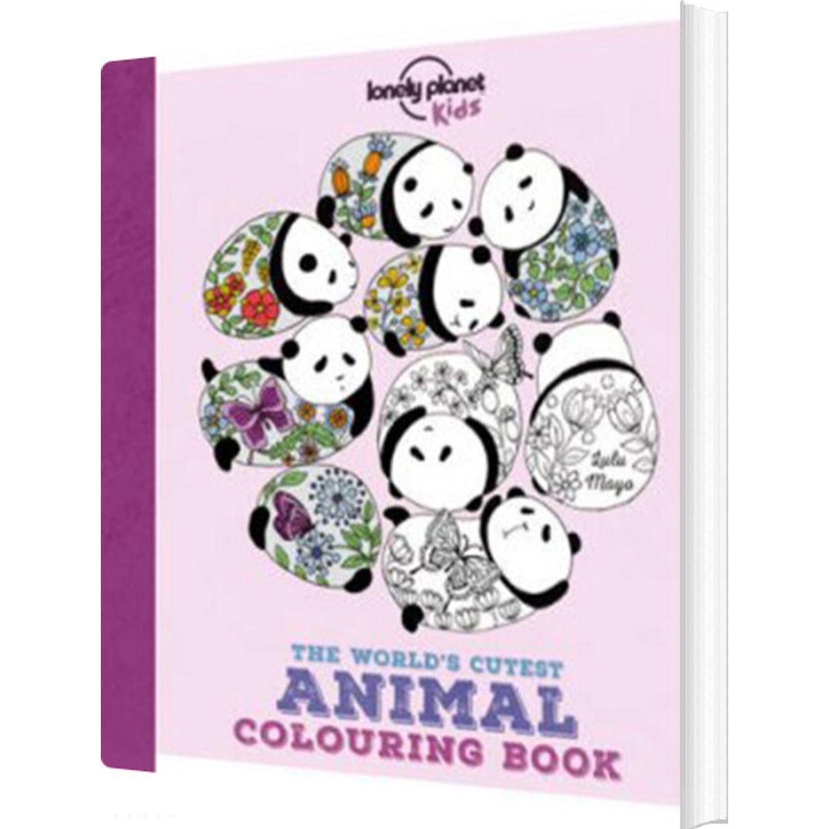 The World's Cutest Animal Colouring Book - Lonely Planet - English Book