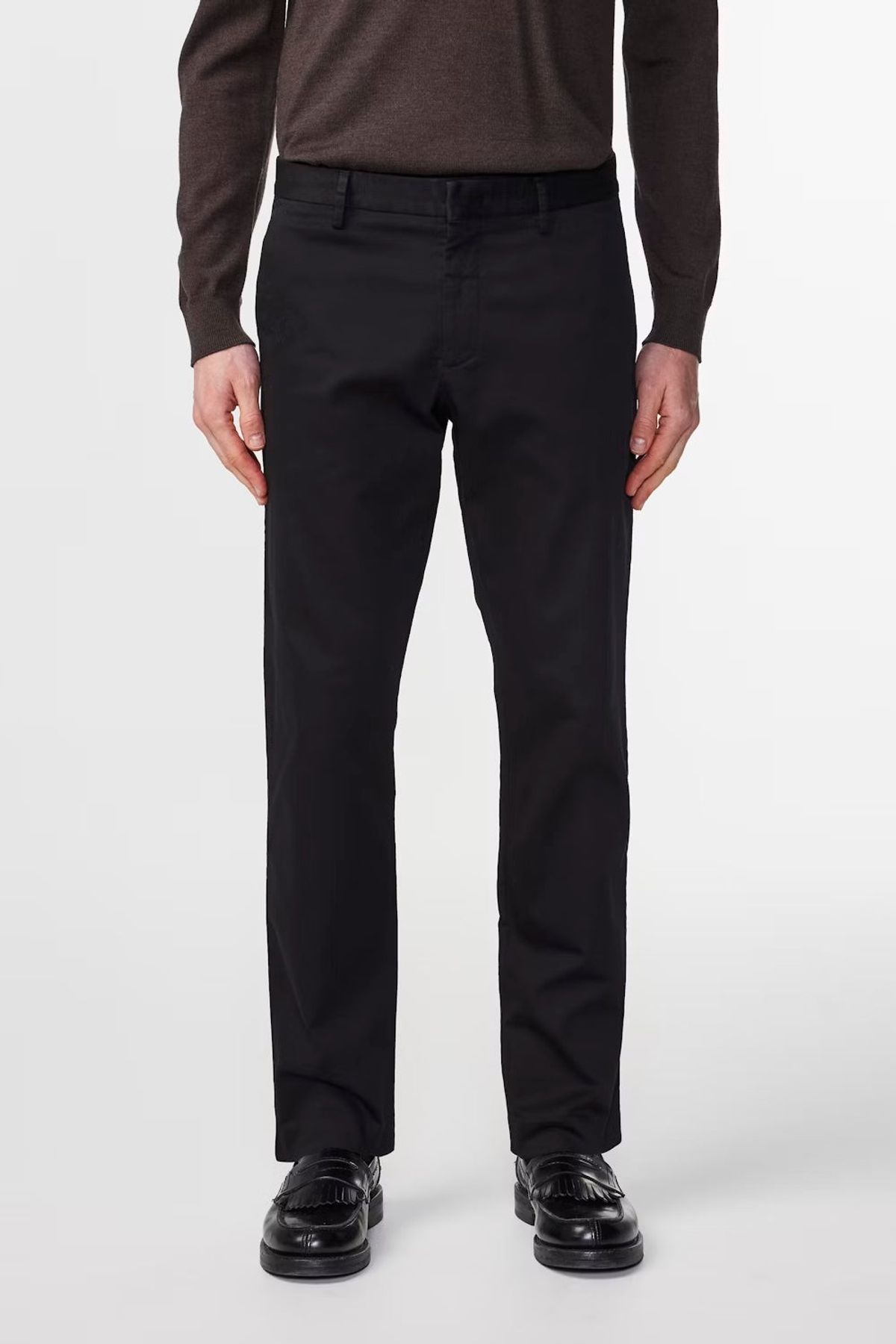 Theo Klassisk tailored slim fit Chino