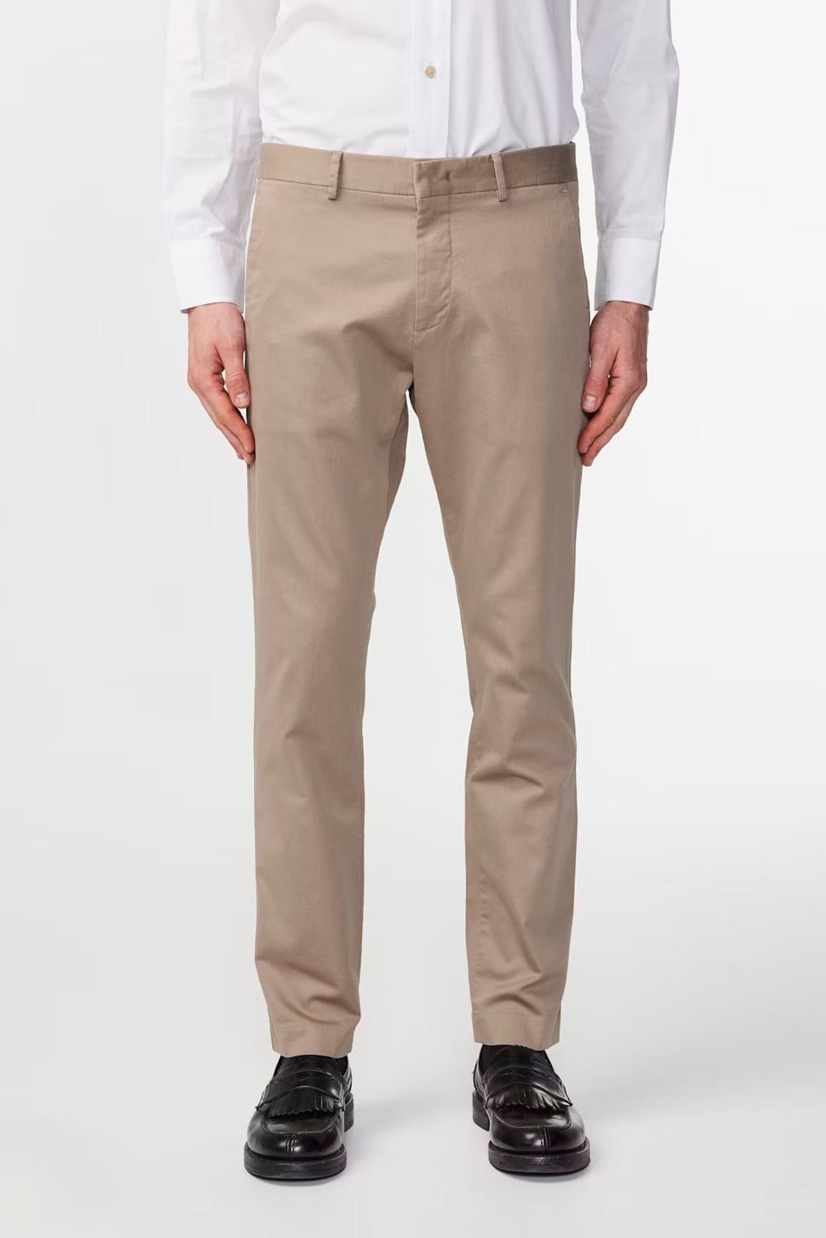 Theo Klassisk tailored slim fit Chino