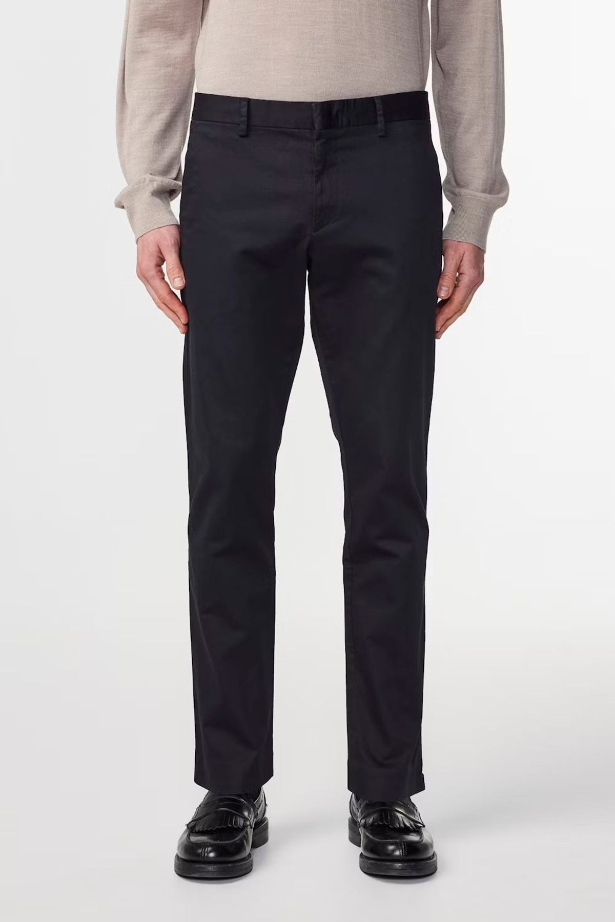 Theo Klassisk tailored slim fit Chino