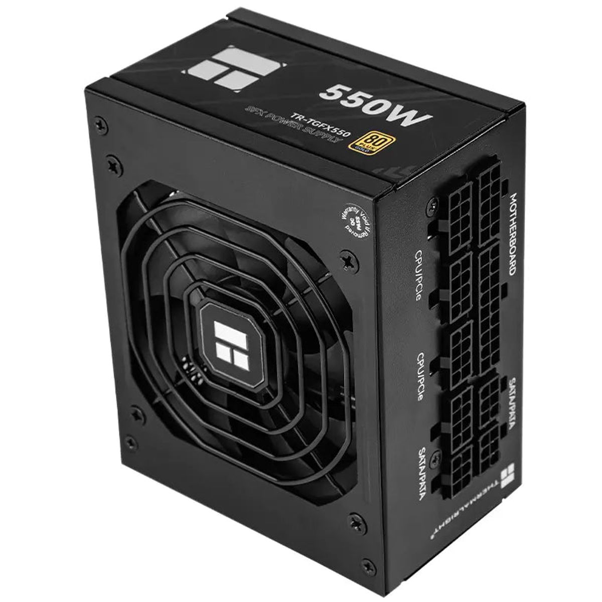 Thermalright TR-TGFX 550W, Sort 80+ Gold modular PSU. SFX