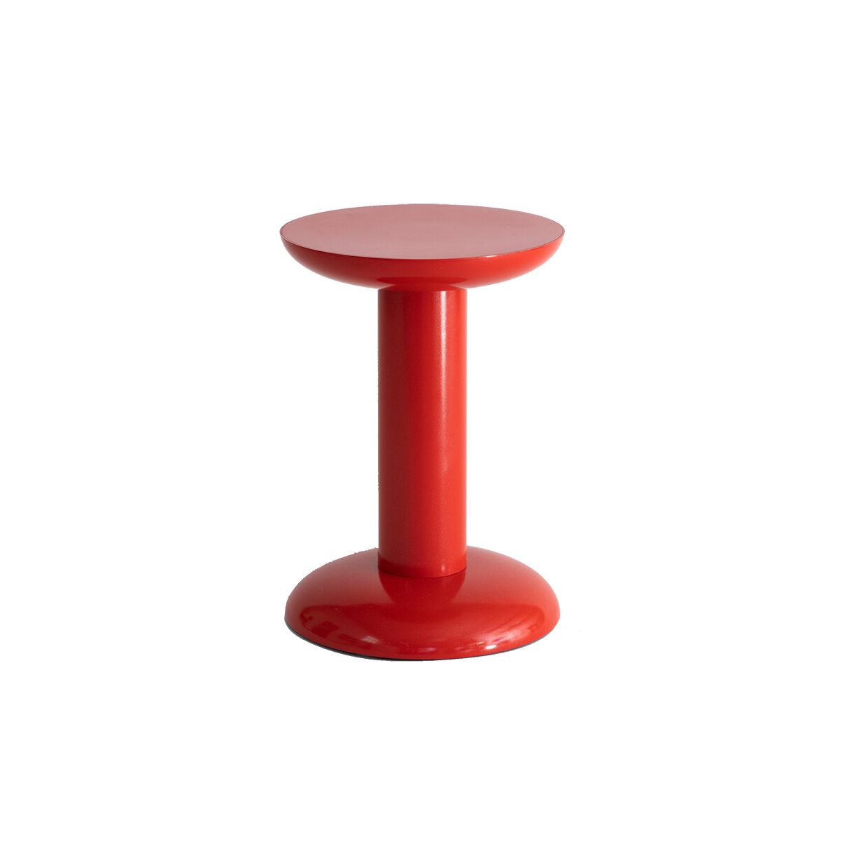 Thing Sidebord/Skammel, carmine red fra raawii