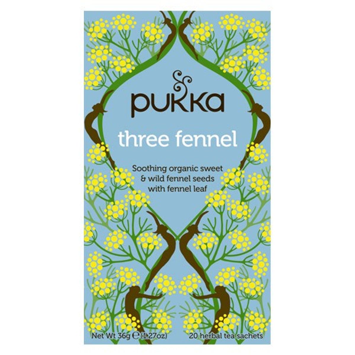 Three fennel te Økologisk - 20 br - Pukka