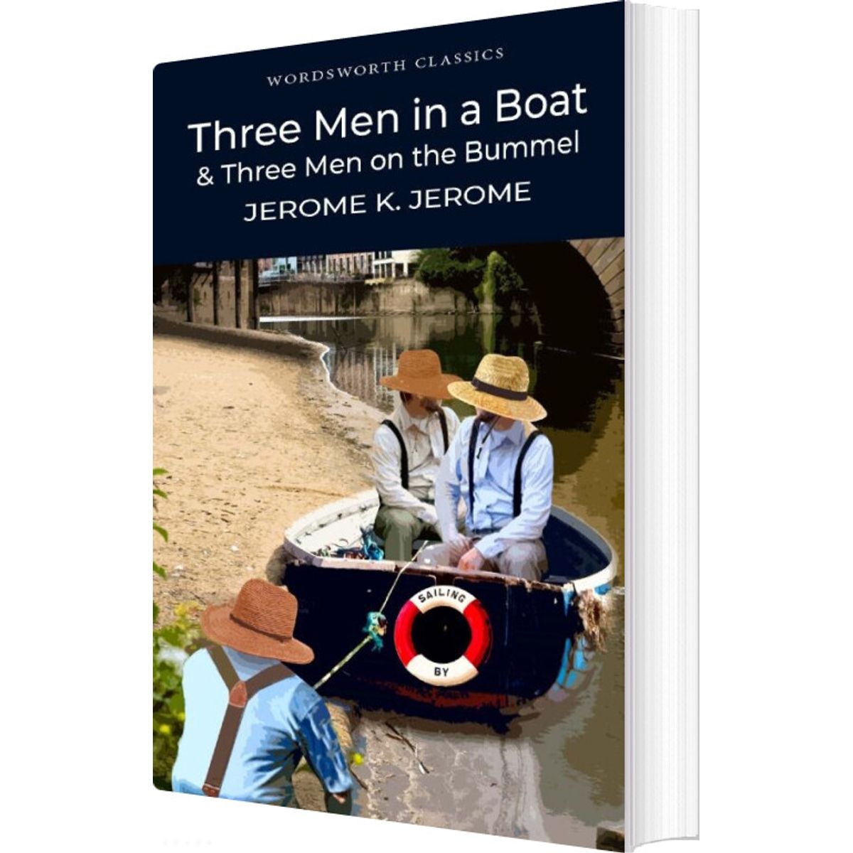 Three Men In A Boat & Three Men On The Bummel - Jerome K. Jerome - English Book