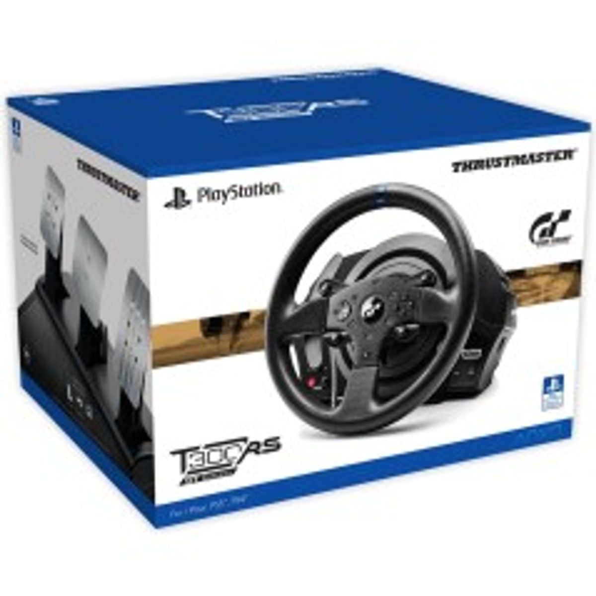 ThrustMaster T300 RS Rat og pedalsæt PC Sony PlayStation 4 og Sony PlayStation 3