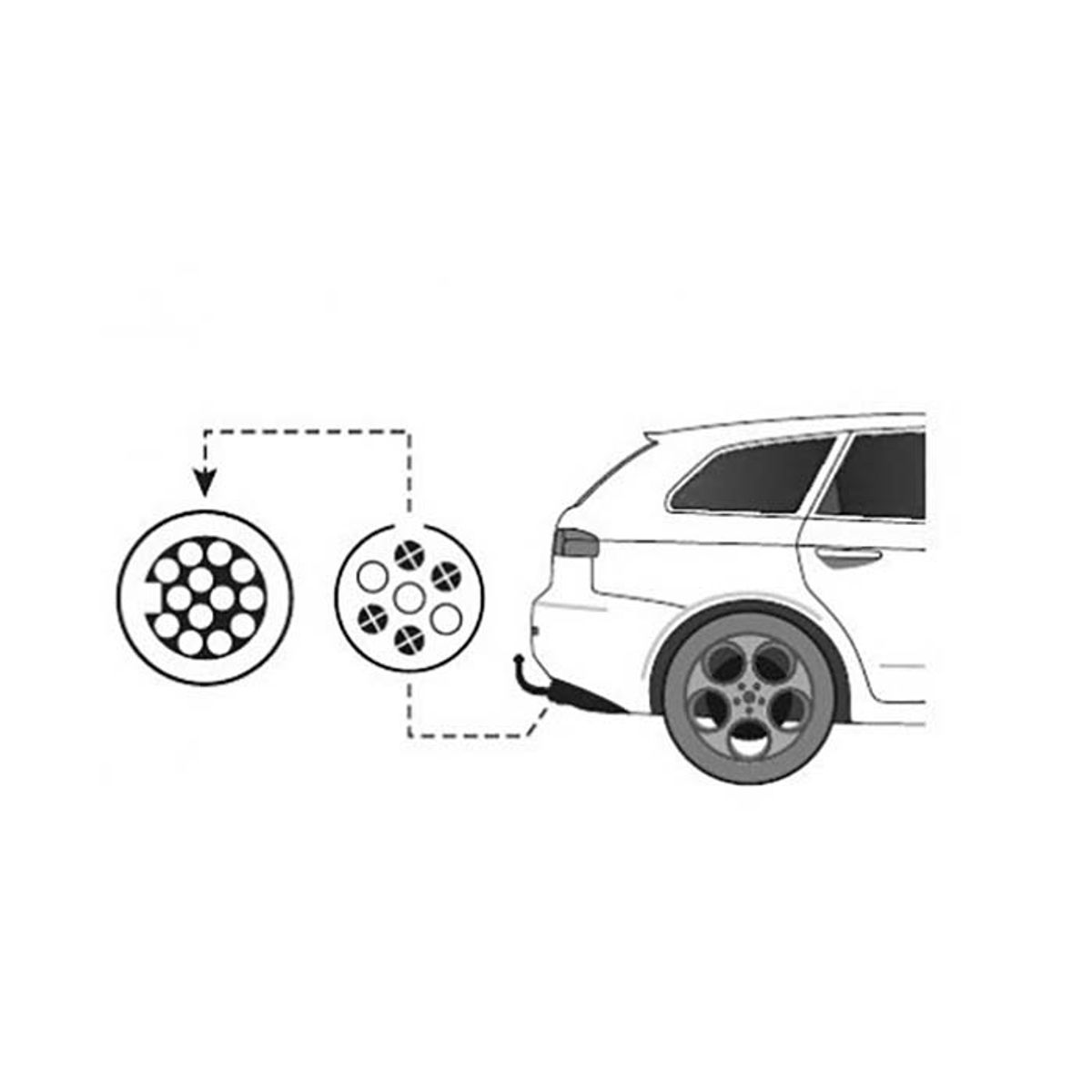 THULE ADAPTER 7/13 POL