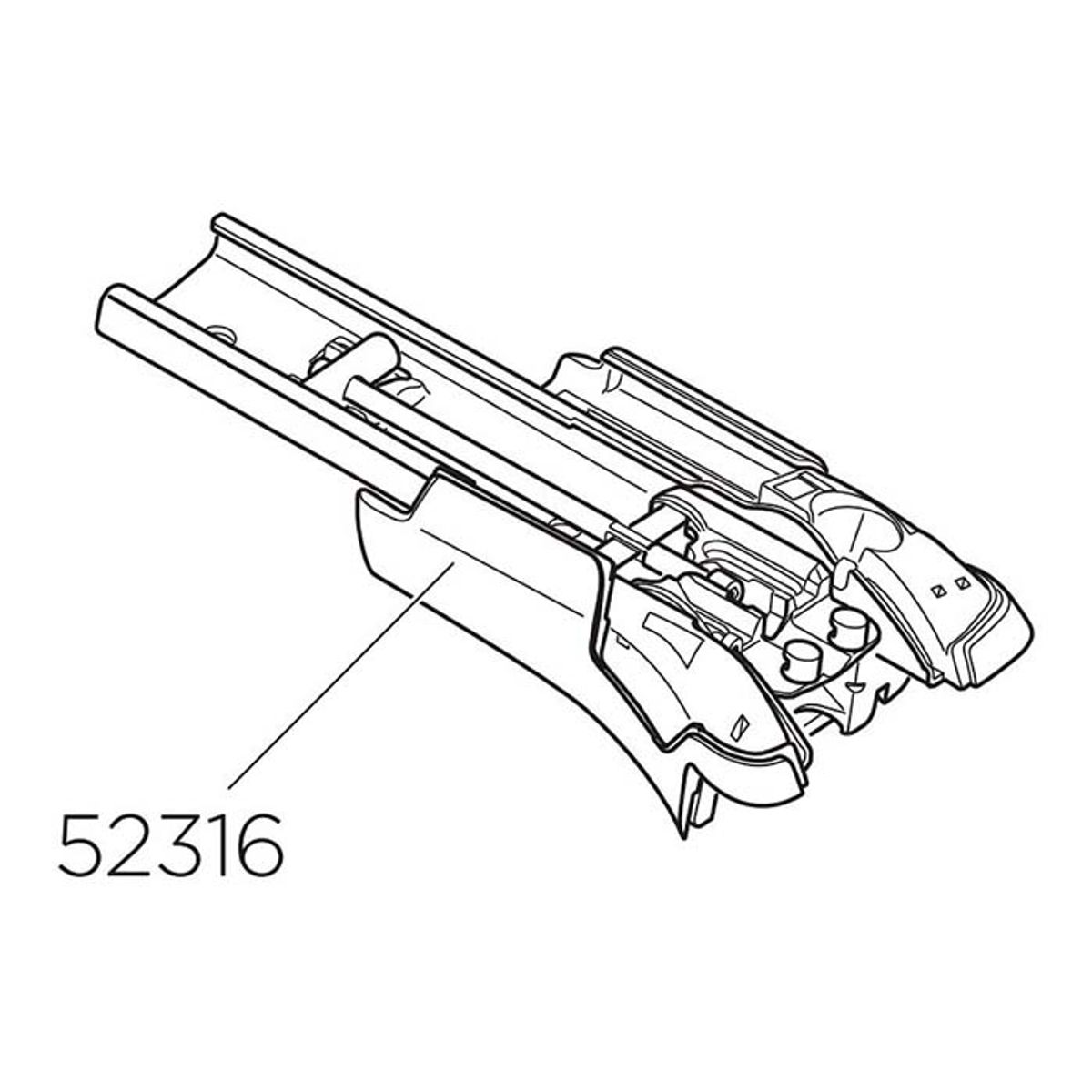 THULE FOD VENSTRE WINGBAR 958 EDGE