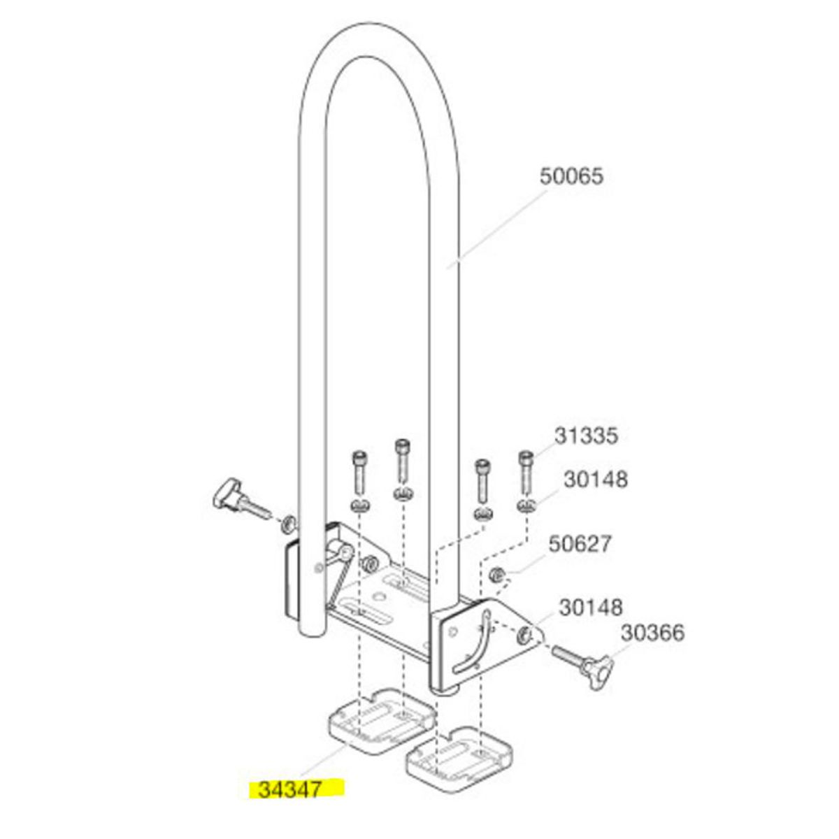 Thule reservedel 34347