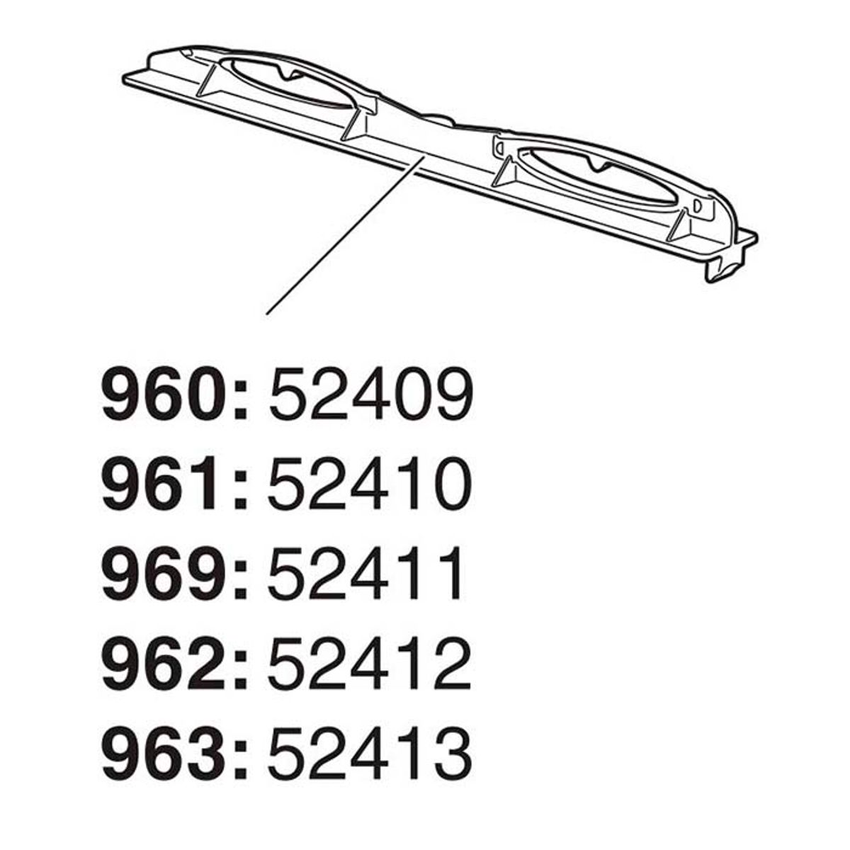 Thule reservedel 52413