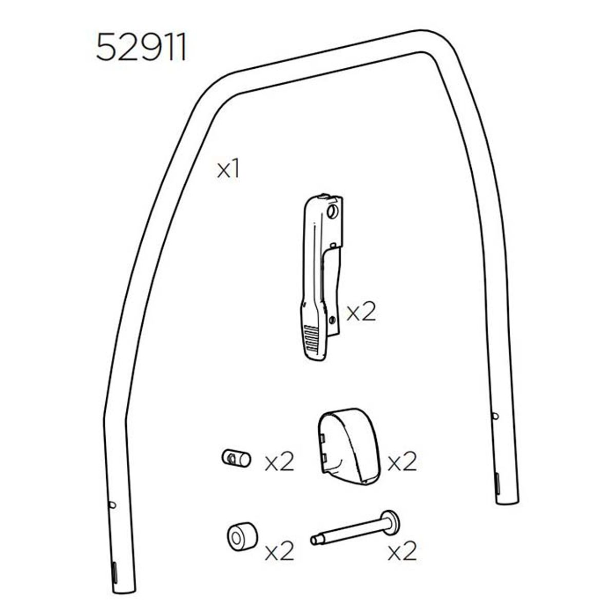 THULE RESERVEDEL 52911