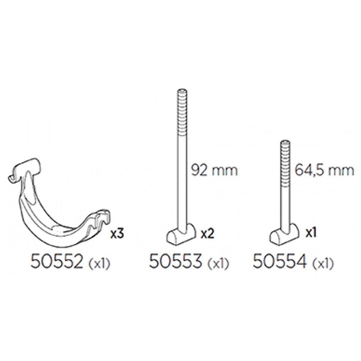 Thule Squarebar adapter til Proride