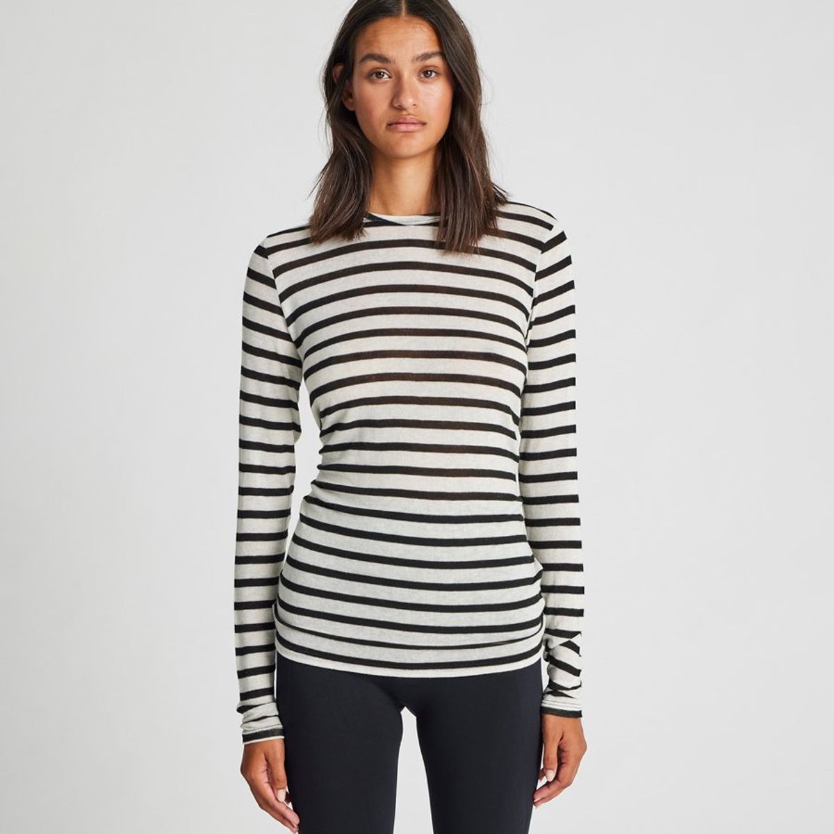 Thyra L/S Sailor Wool Top - M