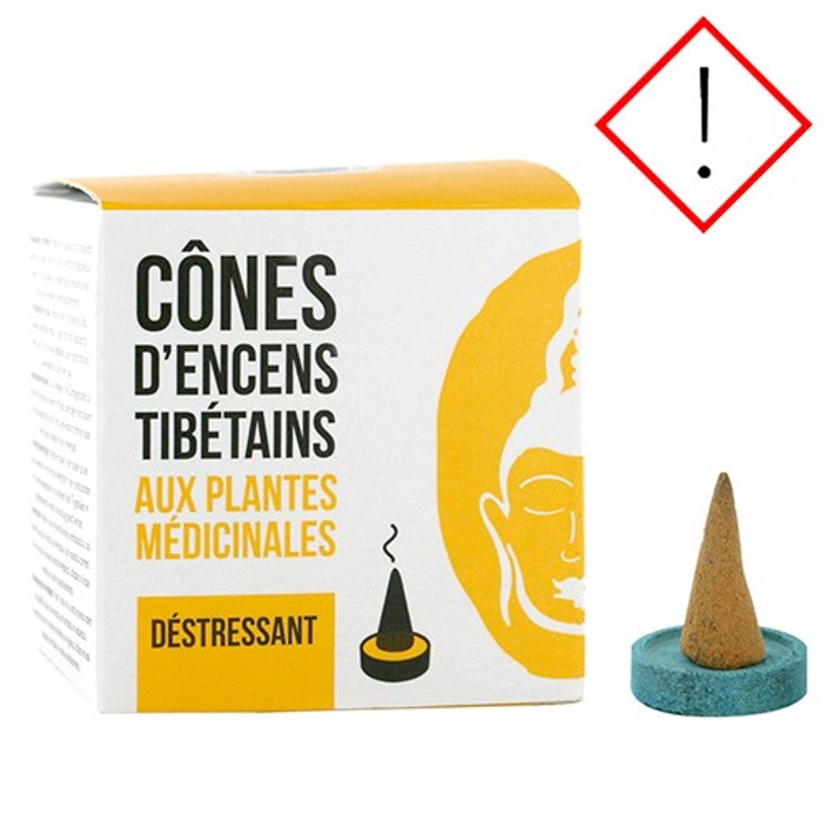 Tibetansk røgelse cones Calming - 1 pakke - Aromandise