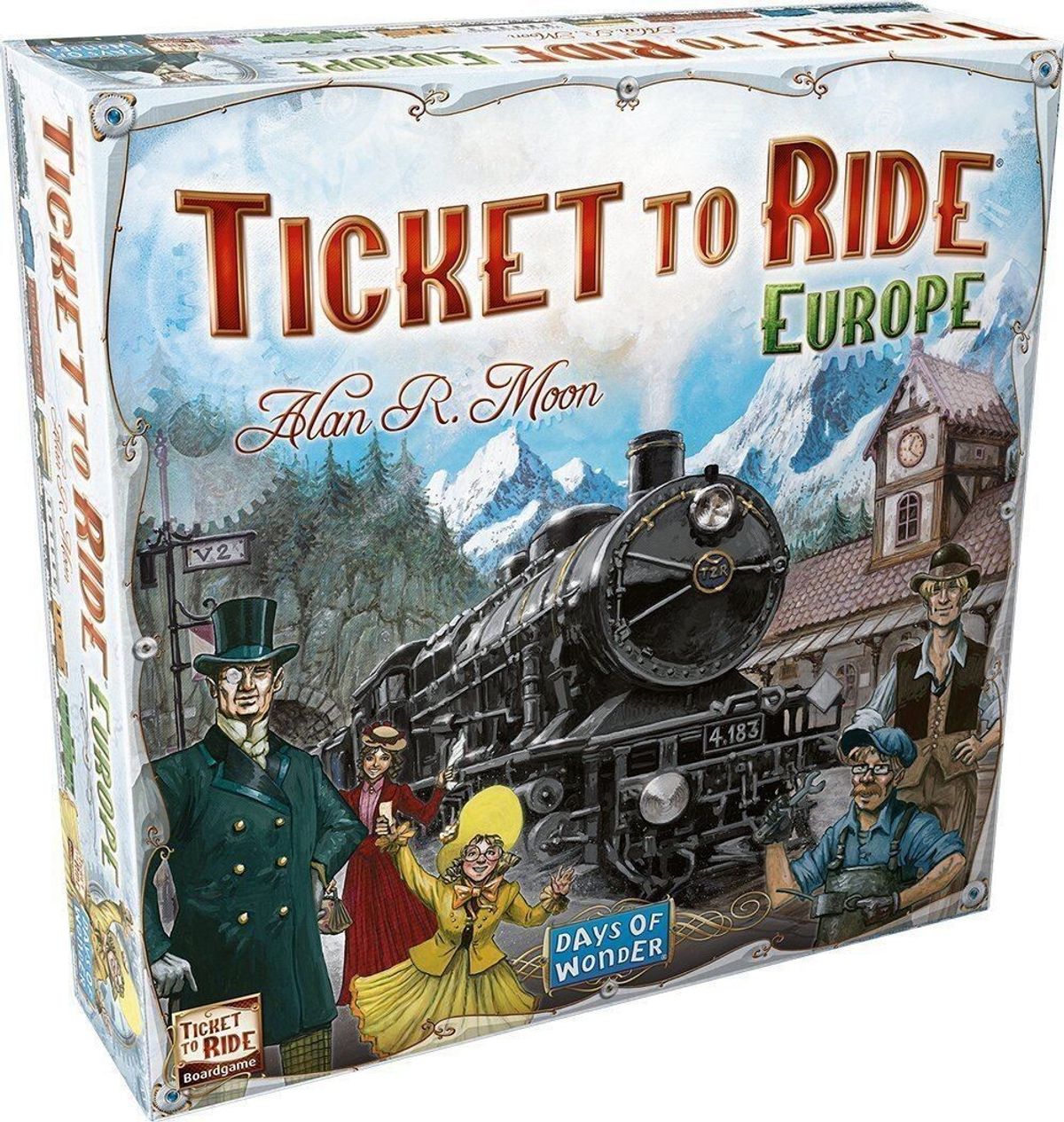 Ticket To Ride Brætspil - Europa