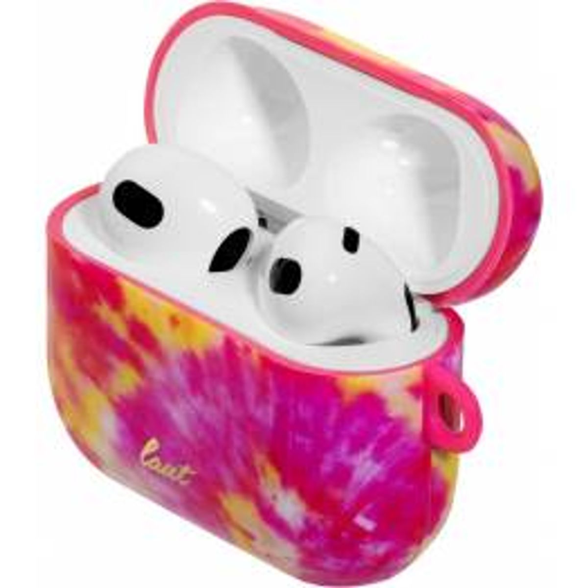 TIE DYE AirPods 3rd Gen. cover - Hot Lyserød