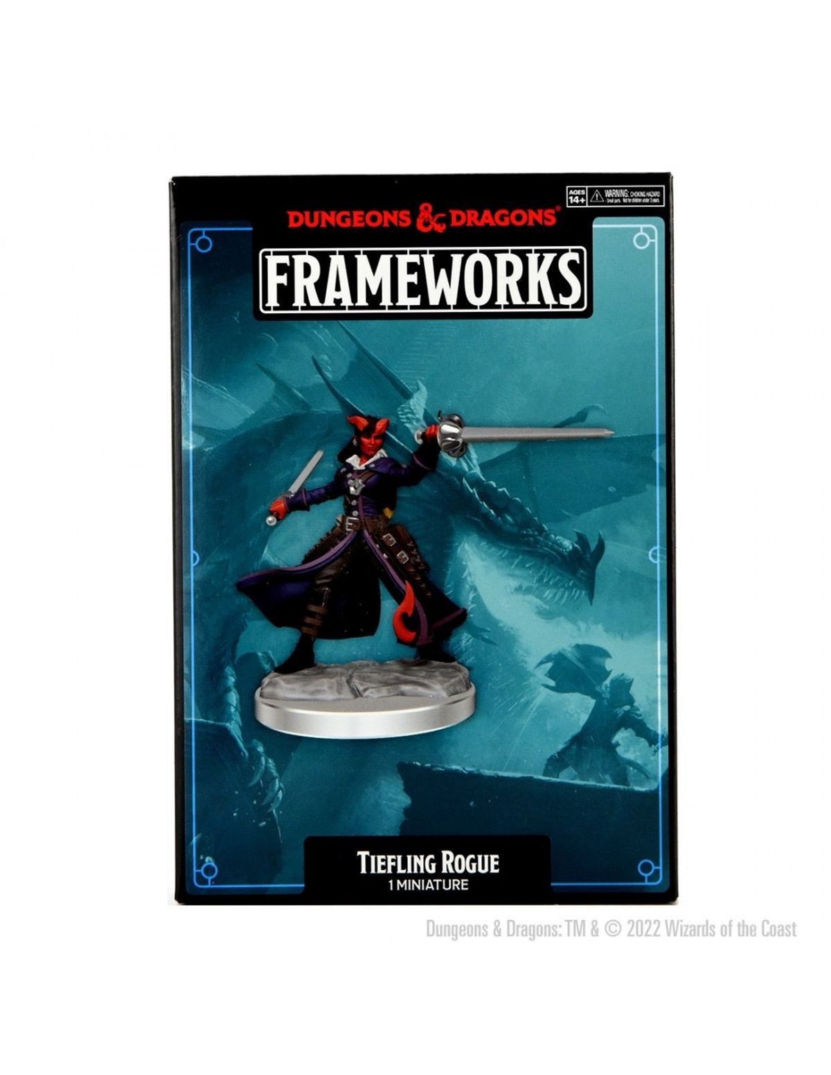 Tiefling Rogue - Female - D&D Frameworks - Wizkids