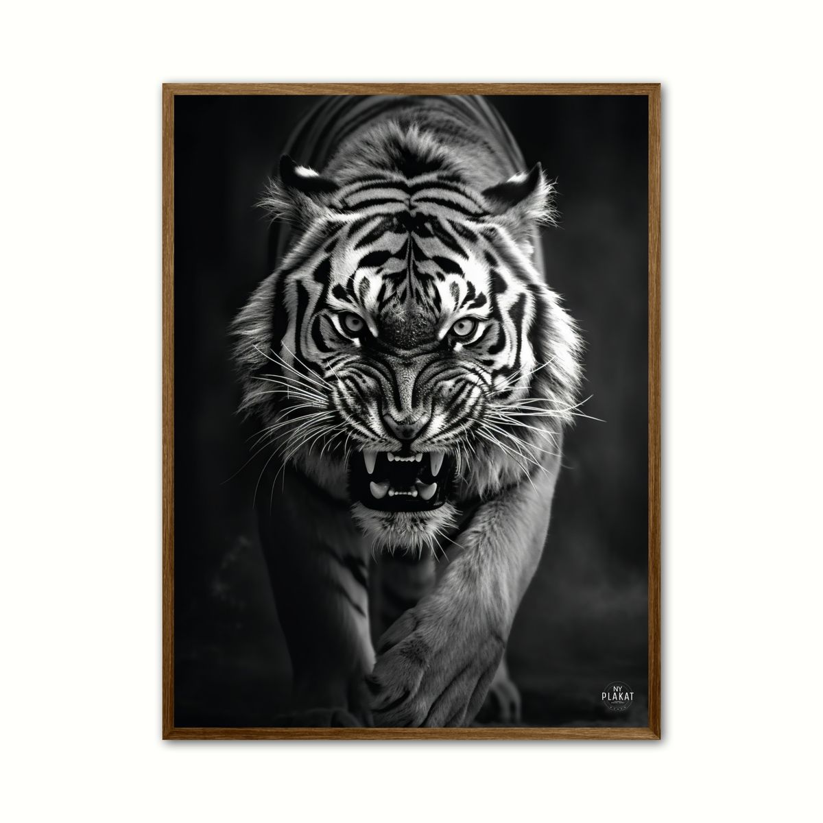 Tiger plakat 4 - Wild Life 21 x 29,7 cm (A4)