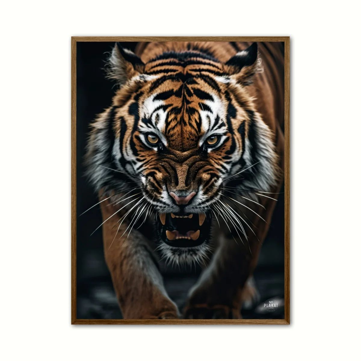 Tiger plakat 5 - Wild Life 50 x 70 cm (B2)